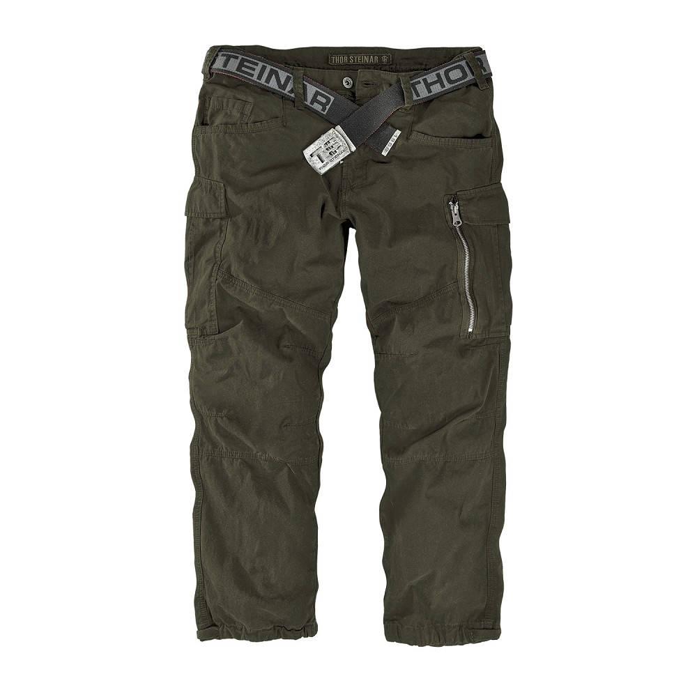 CARGOHOSE LEVO OLIV (O. GÜRTEL)
