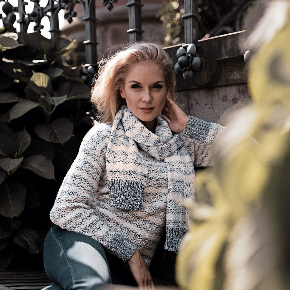 DAMEN STRICKPULLOVER FREJA