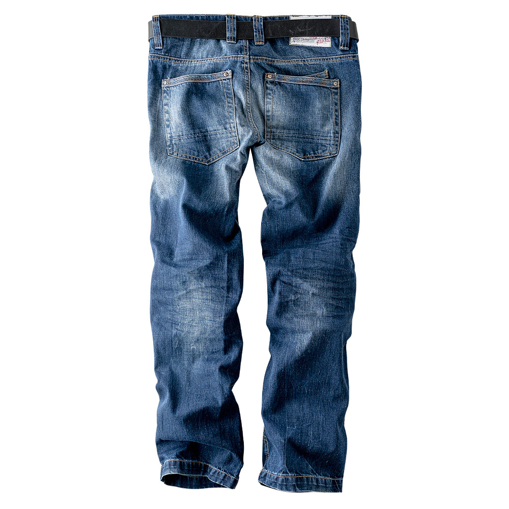 JEANS HARØY DENIM-BLAU (O. GÜRTEL)