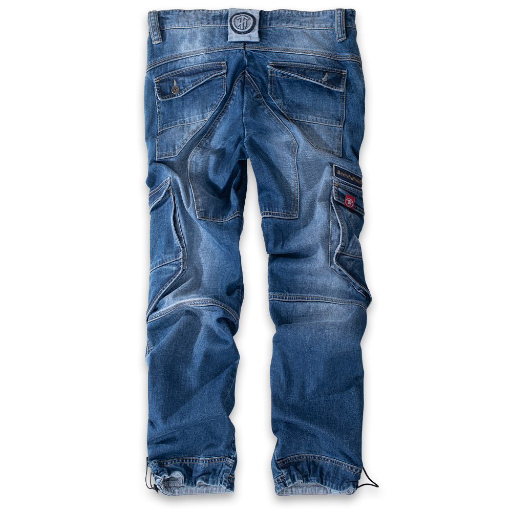 CARGOJEANS OYVIND DENIM-LIGHTBLUE (O. GÜRTEL)