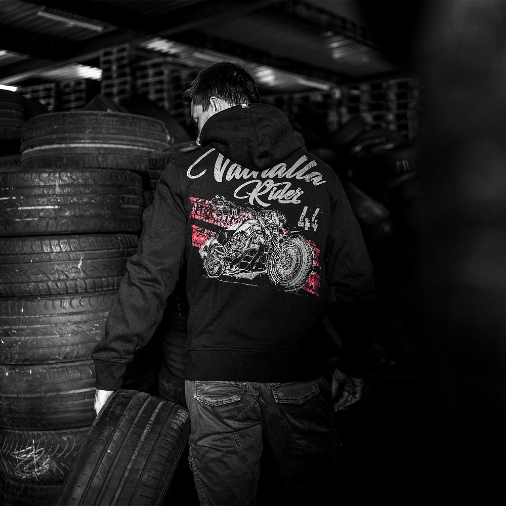 HOODED JACKET VALHALLA RIDER II