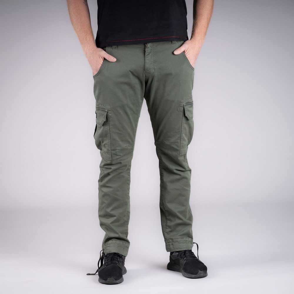 CARGOHOSE FORSUND OLIV (O. GÜRTEL)