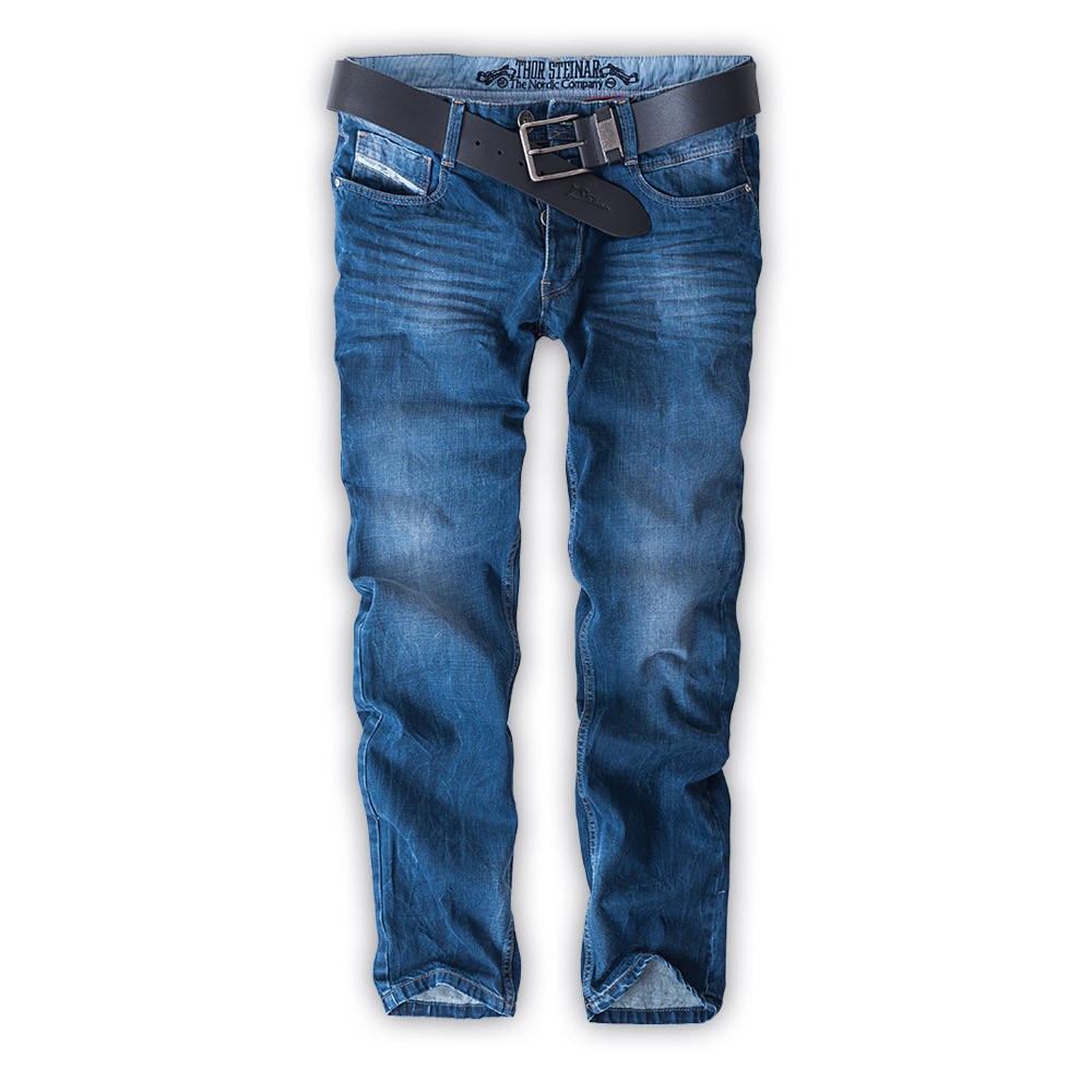 JEANS HALDOR DUNKELBLAU (O. GÜRTEL)