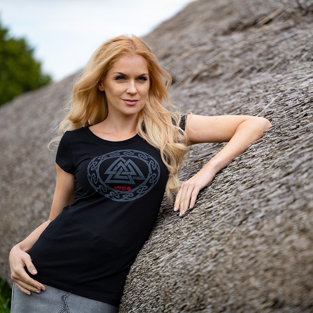 DAMEN T-SHIRT VALKNUT DAMEN T-SHIRT VALKNUT