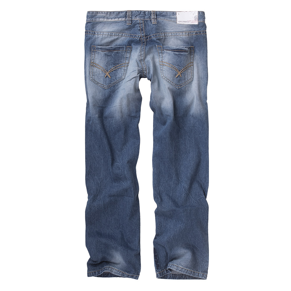 JEANSHOSE EETU MITTELBLAU