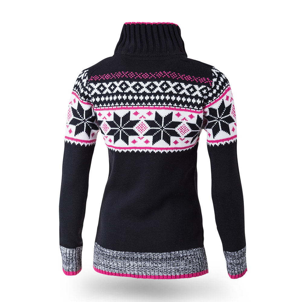 DAMEN STRICKPULLOVER FLØEN