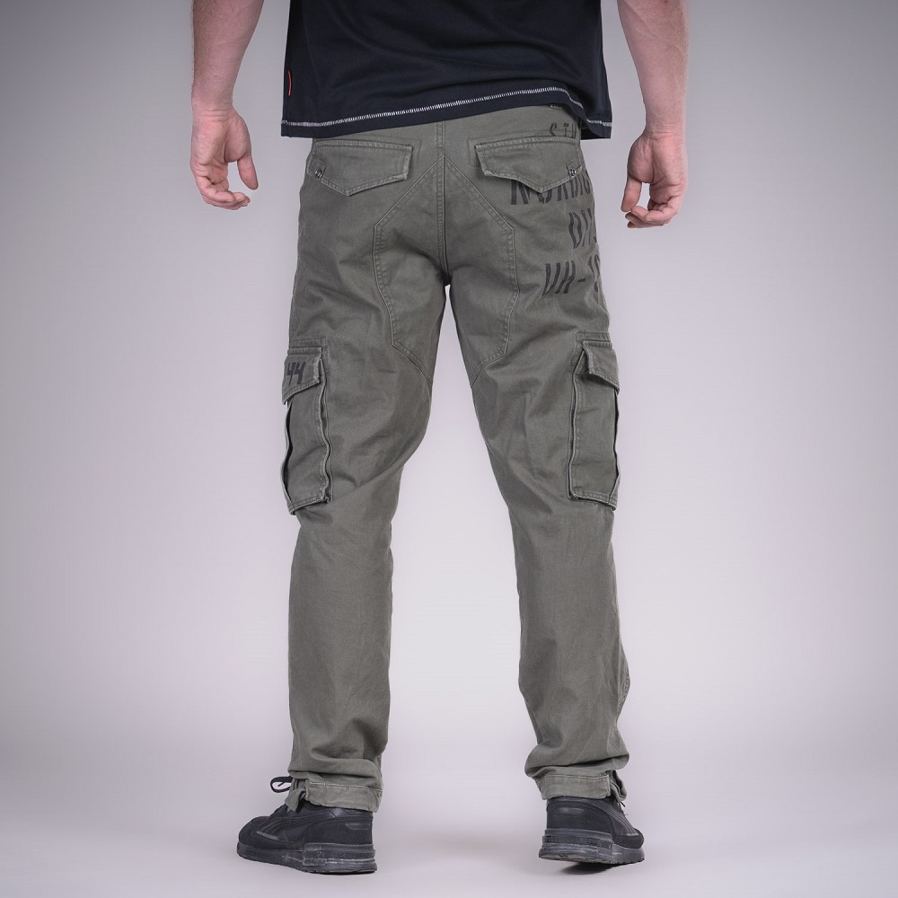 CARGOHOSE TARGET OLIV (O. GÜRTEL)