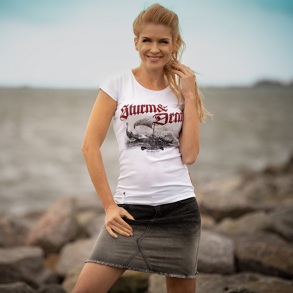 DAMEN T-SHIRT STURM & DRANG