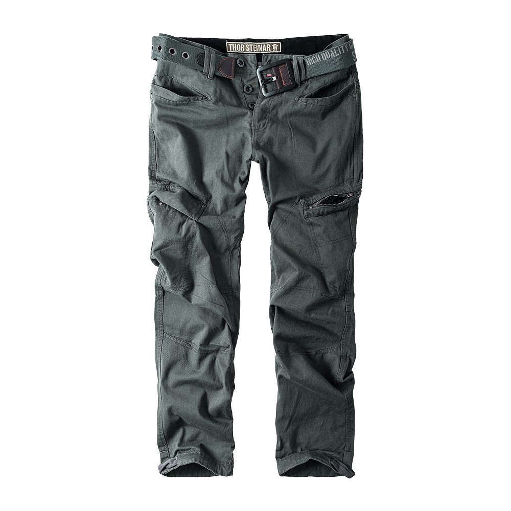 CARGOHOSE ALVAR OLIV (O. GÜRTEL)