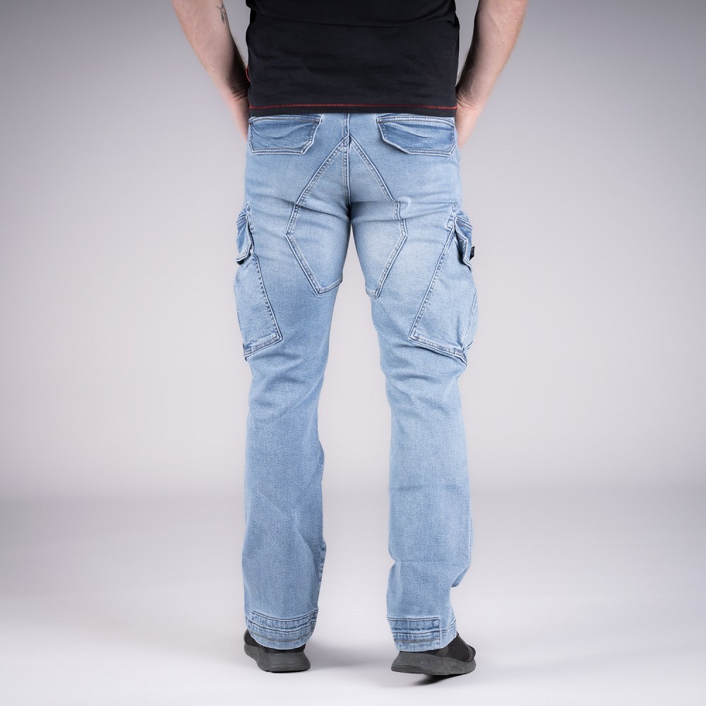 CARGOJEANS SVERRE DENIM-LIGHTBLUE (O. GÜRTEL)