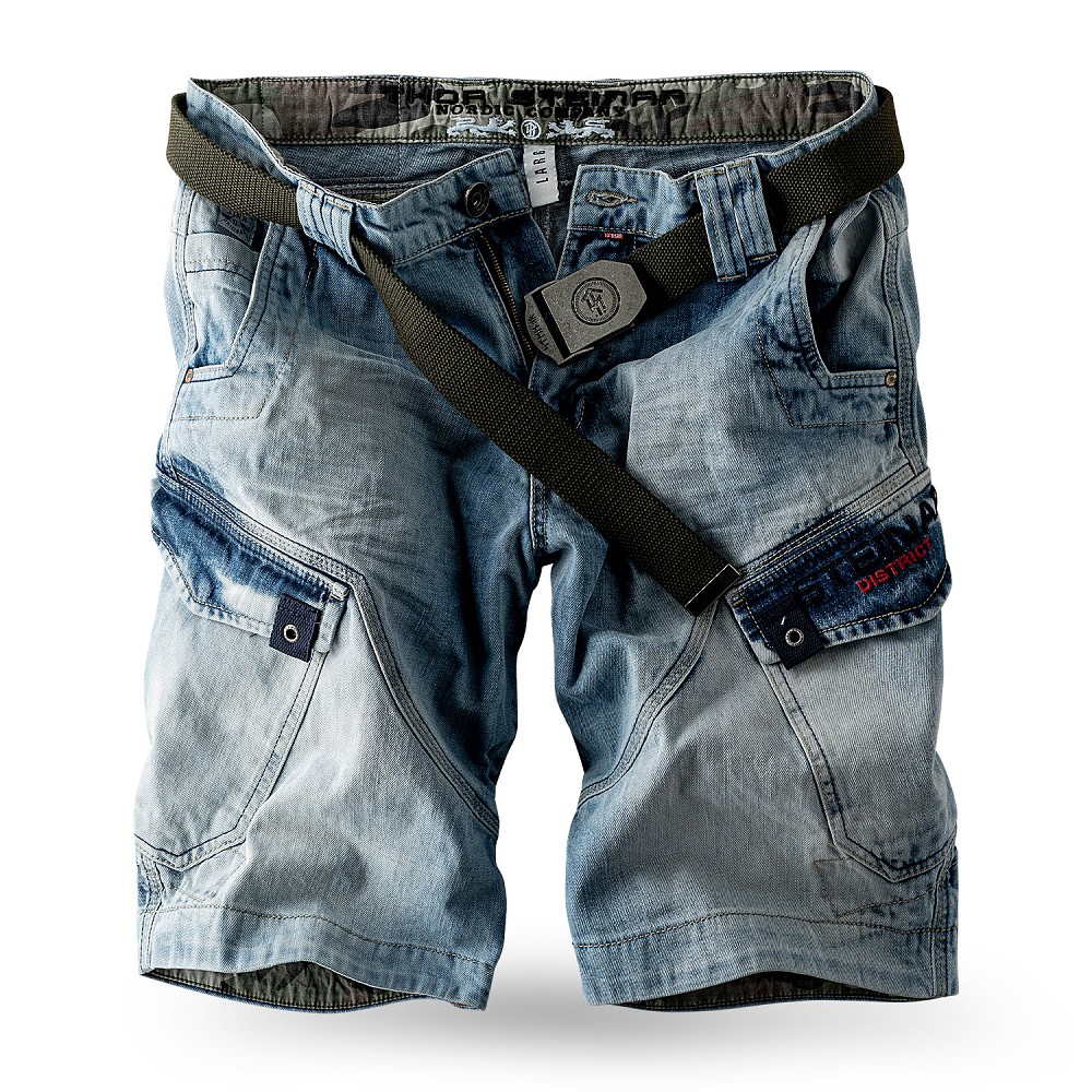 CARGO JEANS SHORTS RYDAL (WITHOUT BELT)