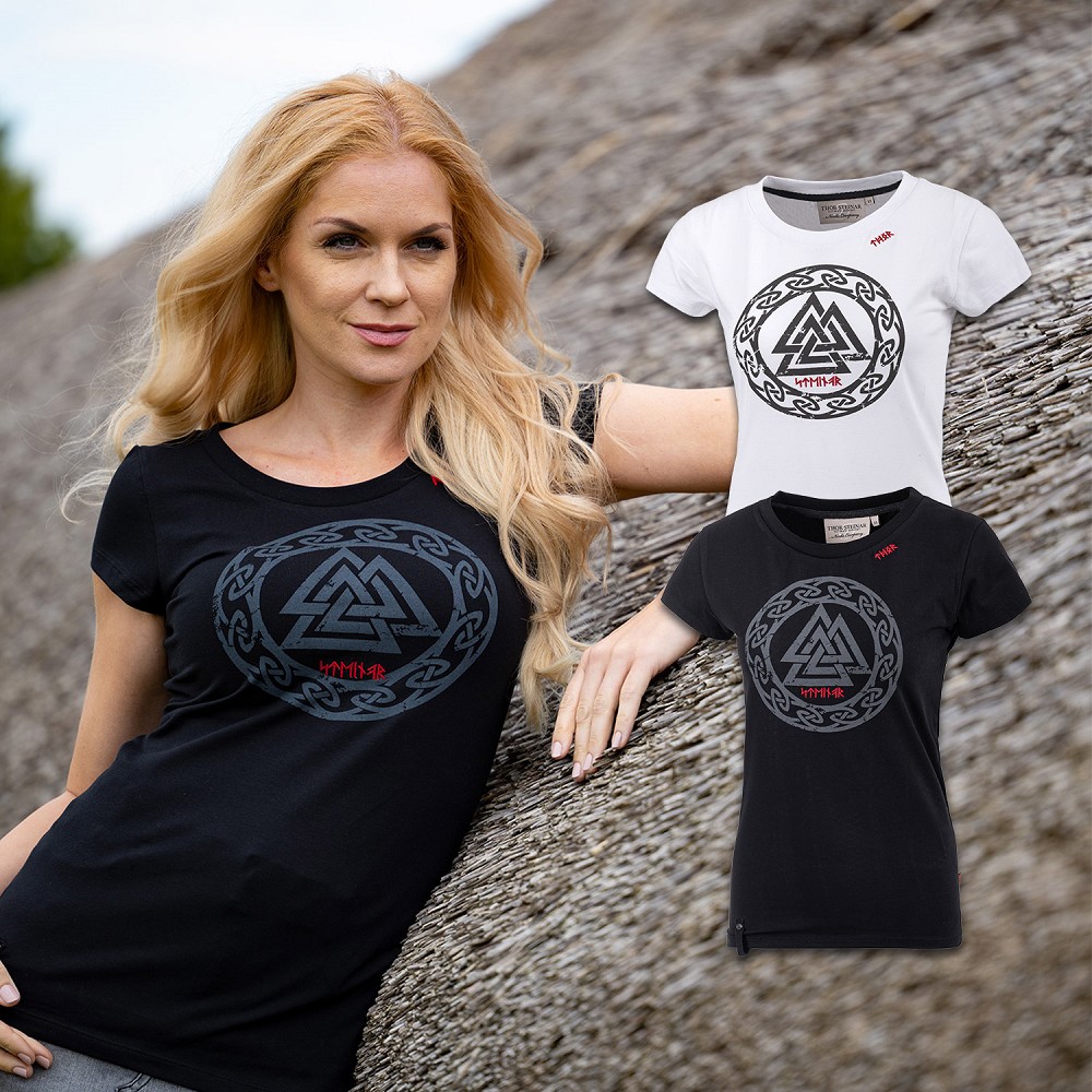 DAMEN T-SHIRT VALKNUT DAMEN T-SHIRT VALKNUT