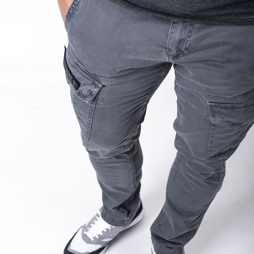 CARGOHOSE EGGERT GRAUBLAU (O. GÜRTEL) CARGOHOSE EGGERT GRAUBLAU (O. GÜRTEL)